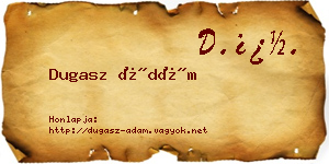 Dugasz Ádám névjegykártya